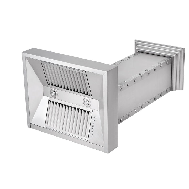 ZLINE KITCHEN AND BATH 6554SSSS36 ZLINE Convertible Vent Designer Series Wall Mount Range Hood in DuraSnow TM Stainless Steel Size: 36 inch