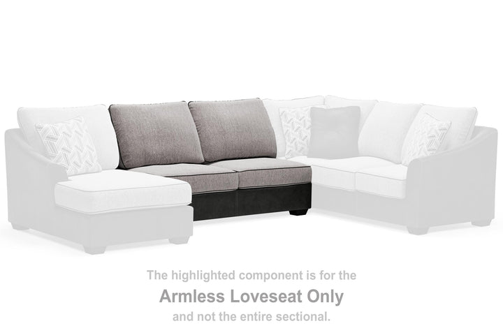 ASHLEY FURNITURE 5500334 Bilgray Armless Loveseat