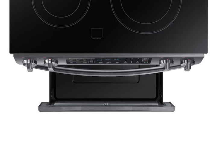 SAMSUNG NE58R9431SG 5.8 cu. ft. Slide-In Electric Range in Black Stainless Steel