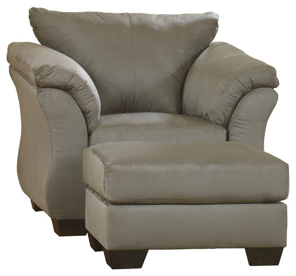 ASHLEY FURNITURE 75005U7 Darcy Chair and Ottoman