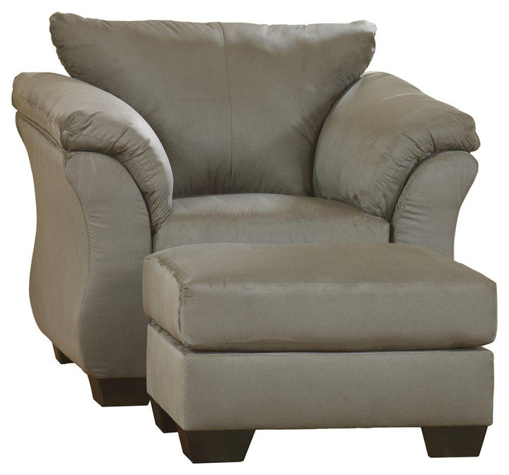 ASHLEY FURNITURE 75005U7 Darcy Chair and Ottoman