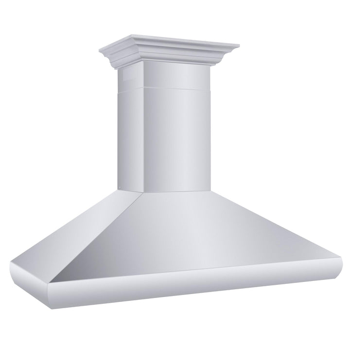 ZLINE KITCHEN AND BATH 587CRN30 ZLINE Professional Convertible Vent Wall Mount Range Hood in Stainless Steel with Crown Molding Size: 30 Inch