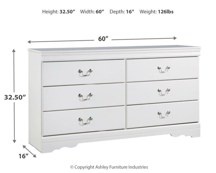 ASHLEY FURNITURE PKG002577 Twin Sleigh Bed With Dresser