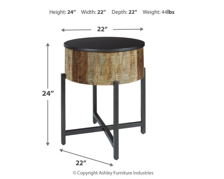 ASHLEY FURNITURE PKG007129 Coffee Table With 2 End Tables