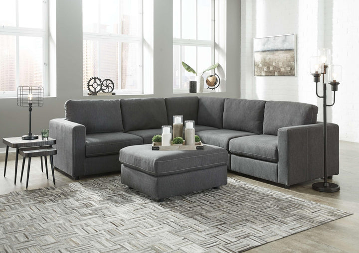 ASHLEY FURNITURE PKG007388 5-piece Sectional With Ottoman