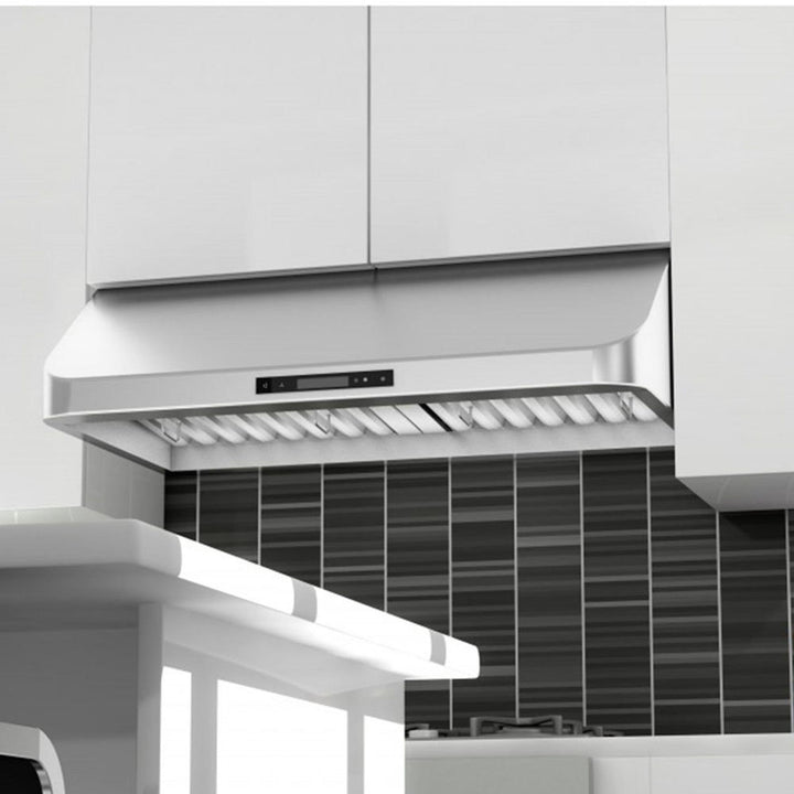 ZLINE KITCHEN AND BATH 61930 ZLINE Ducted Under Cabinet Range Hood in Stainless Steel Size: 30 Inch