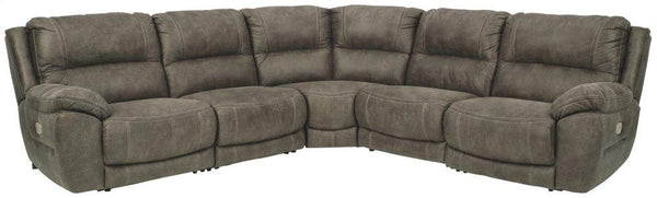 ASHLEY FURNITURE 51403S1 Cranedall 5-piece Power Reclining Sectional