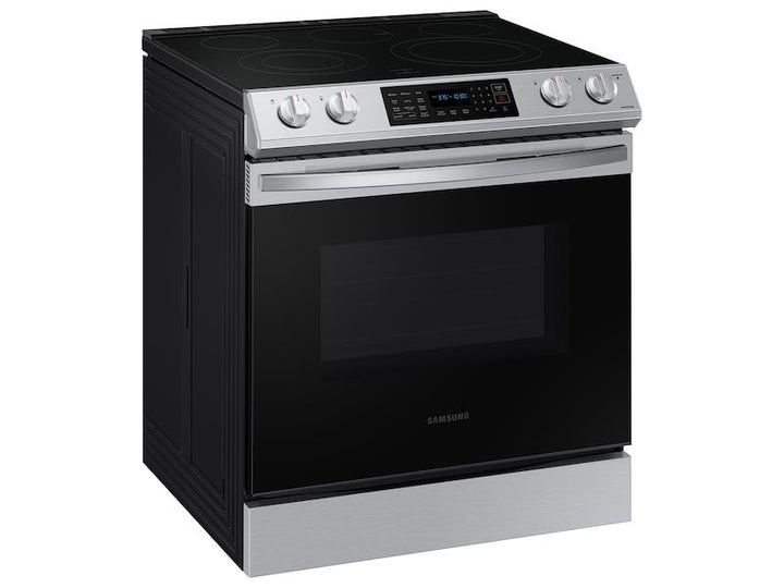 SAMSUNG NE63BG8315SSAA 6.3 cu. ft. Smart Slide-in Electric Range with Air Fry & Convection in Stainless Steel