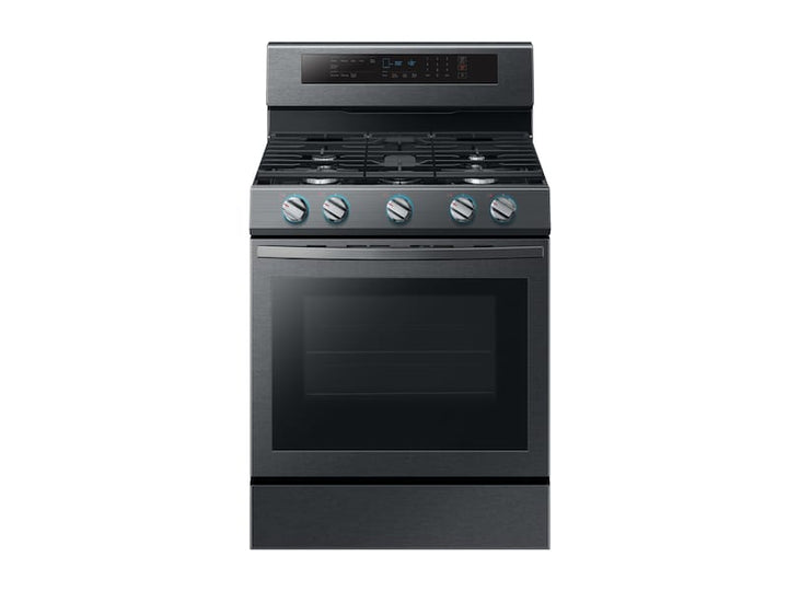 SAMSUNG NX58R6631SG 5.8 cu. ft. Freestanding Gas Range with True Convection in Black Stainless Steel