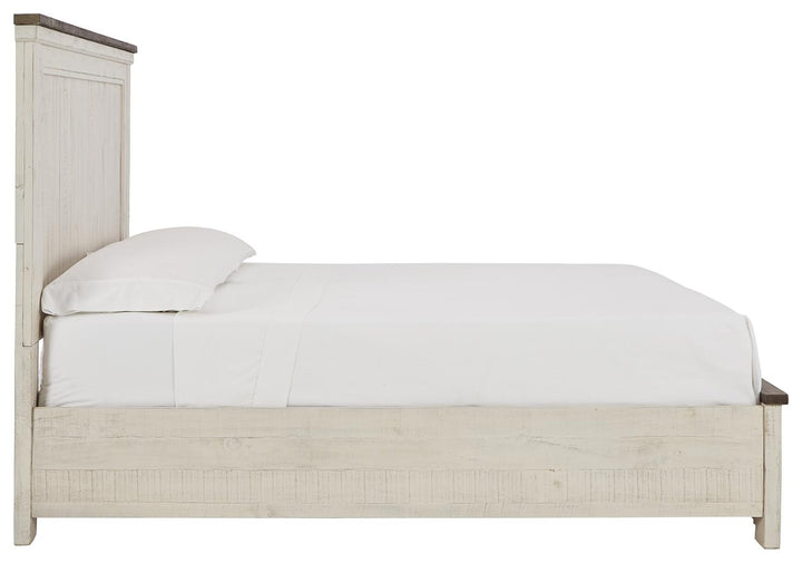 ASHLEY FURNITURE B784B4 Brewgan King Panel Storage Bed