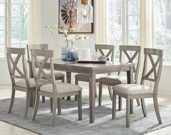 ASHLEY FURNITURE PKG011520 Dining Table and 6 Chairs