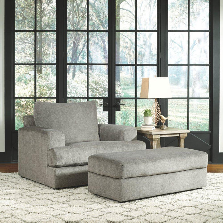 ASHLEY FURNITURE 95103U1 Soletren Sofa and Loveseat With Chair and Ottoman