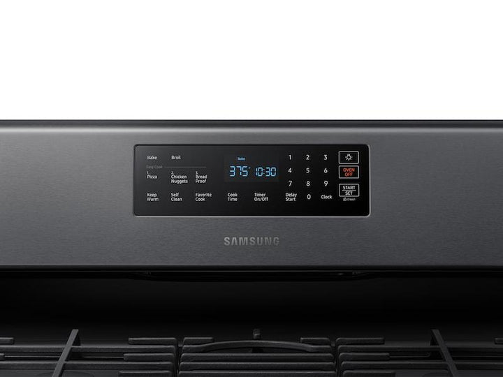 SAMSUNG NX58R4311SG 5.8 cu. ft. Freestanding Gas Range in Black Stainless Steel