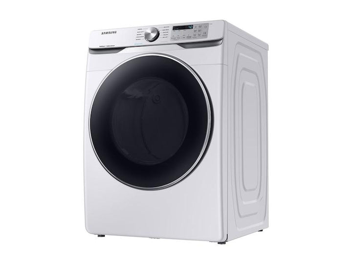 SAMSUNG DVE45T6200W 7.5 cu. ft. Electric Dryer with Steam Sanitize+ in White