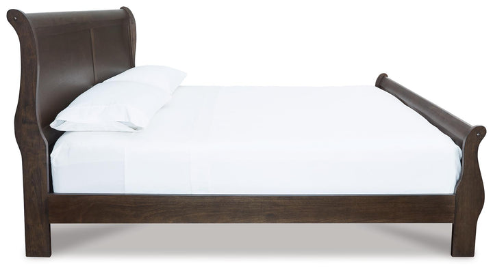 ASHLEY FURNITURE B398B4 Leewarden Queen Sleigh Bed