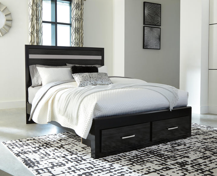 ASHLEY FURNITURE PKG007663 Queen Poster Bed With Mirrored Dresser, Chest and Nightstand