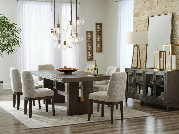 ASHLEY FURNITURE PKG014939 Dining Table and 6 Chairs