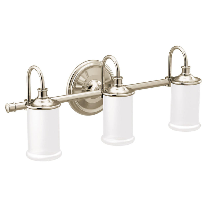 MOEN YB6463NL Belfield Polished nickel Bath Light