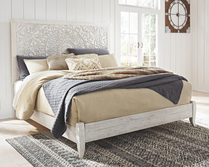 ASHLEY FURNITURE B181B10 Paxberry King Panel Bed