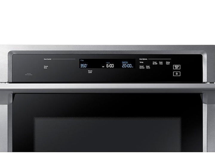 SAMSUNG NV51K6650SS 30" Smart Single Wall Oven with Steam Cook in Stainless Steel