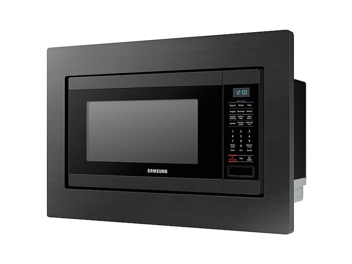 SAMSUNG MS19M8020TG 1.9 cu. ft. Countertop Microwave for Built-In Application in Fingerprint Resistant Black Stainless Steel