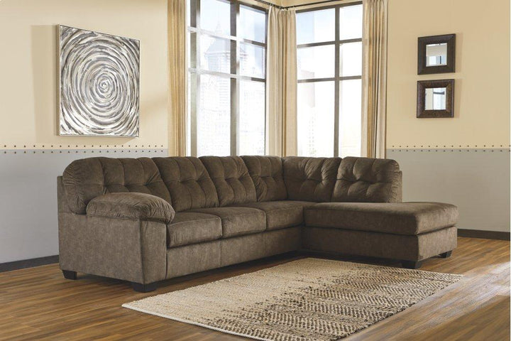 ASHLEY FURNITURE PKG001585 2-piece Sectional With Ottoman