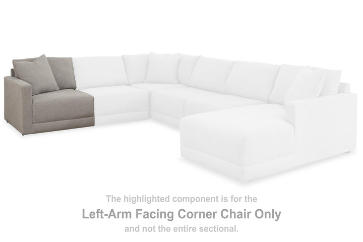 ASHLEY FURNITURE 2220164 Katany Left-arm Facing Corner Chair