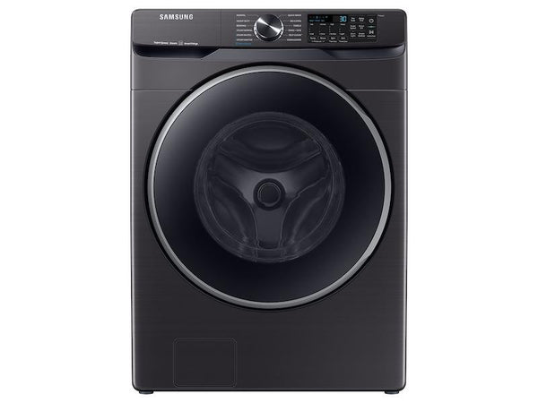 SAMSUNG WF50A8500AV 5.0 cu. ft. Extra-Large Capacity Smart Front Load Washer with Super Speed Wash in Brushed Black