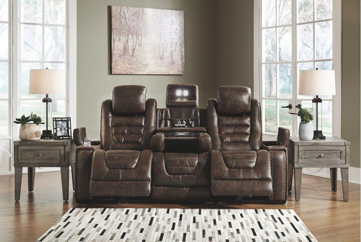 ASHLEY FURNITURE 3850115 Game Zone Power Reclining Sofa