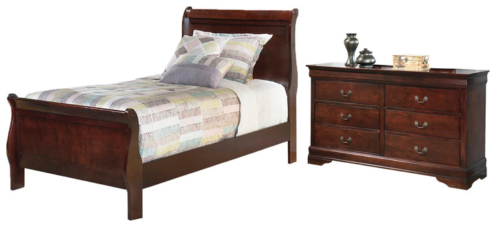 ASHLEY FURNITURE PKG004943 Twin Sleigh Bed With Dresser