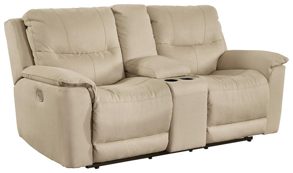 ASHLEY FURNITURE 6080718 Next-gen Gaucho Power Reclining Loveseat With Console