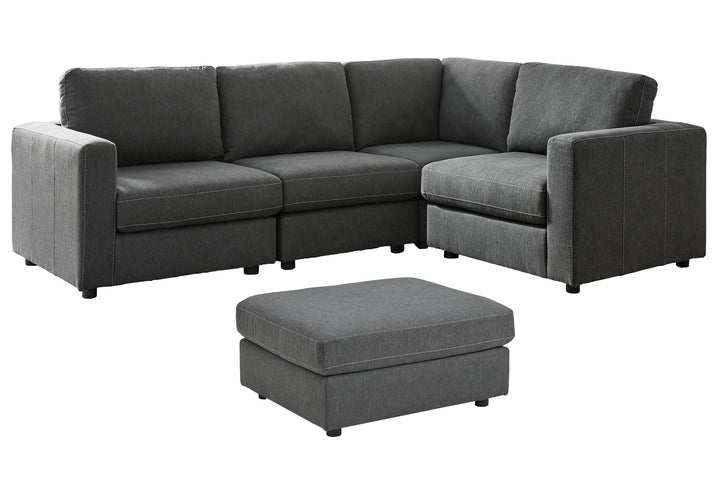 ASHLEY FURNITURE PKG007387 4-piece Sectional With Ottoman