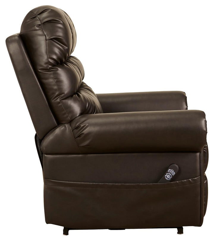 ASHLEY FURNITURE 7550812 Mopton Power Lift Recliner