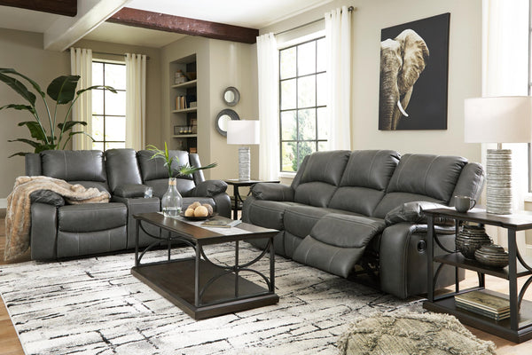 ASHLEY FURNITURE 77103U4 Calderwell Reclining Sofa and Loveseat