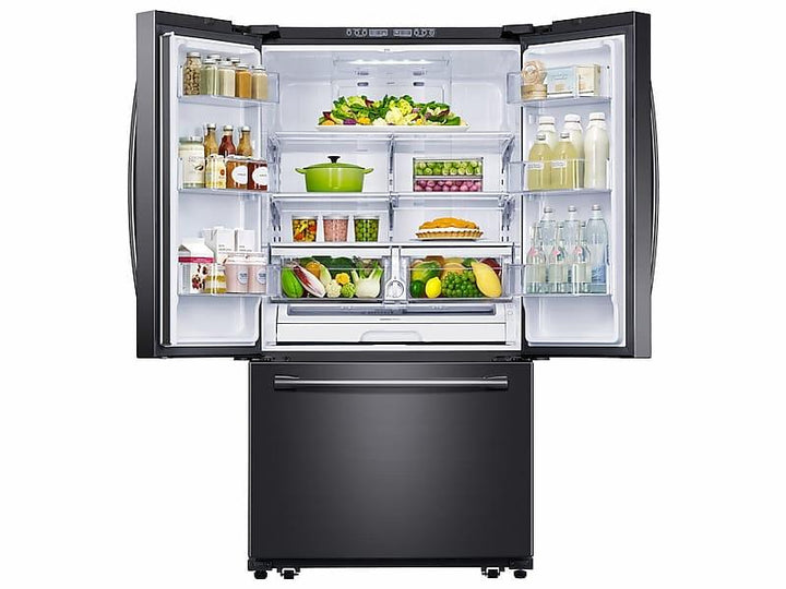 SAMSUNG RF261BEAESG 26 cu. ft. French Door Refrigerator with Internal Filtered Water in Black Stainless Steel