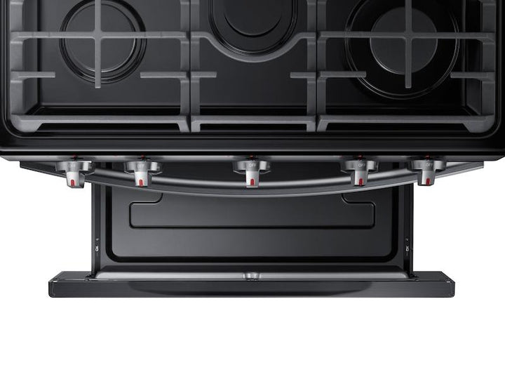 SAMSUNG NX58R5601SG 5.8 cu. ft. Freestanding Gas Range with Convection in Black Stainless Steel