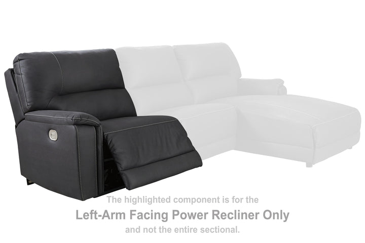 ASHLEY FURNITURE 7860658 Henefer Left-arm Facing Power Recliner