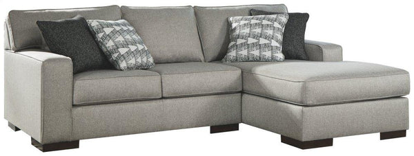 ASHLEY FURNITURE 41902S2 Marsing Nuvella 2-piece Sectional With Chaise