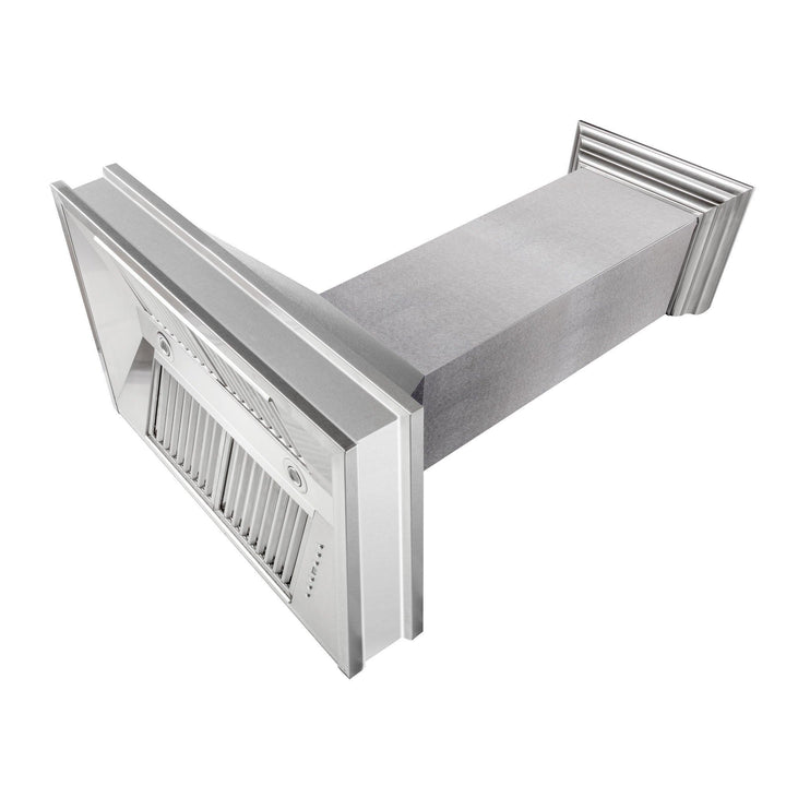 ZLINE KITCHEN AND BATH 8656S30 ZLINE Designer Series DuraSnow R Wall Mount Range Hood Size: 30 Inch