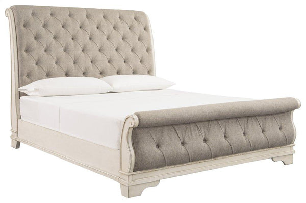 ASHLEY FURNITURE B743B10 Realyn California King Sleigh Bed