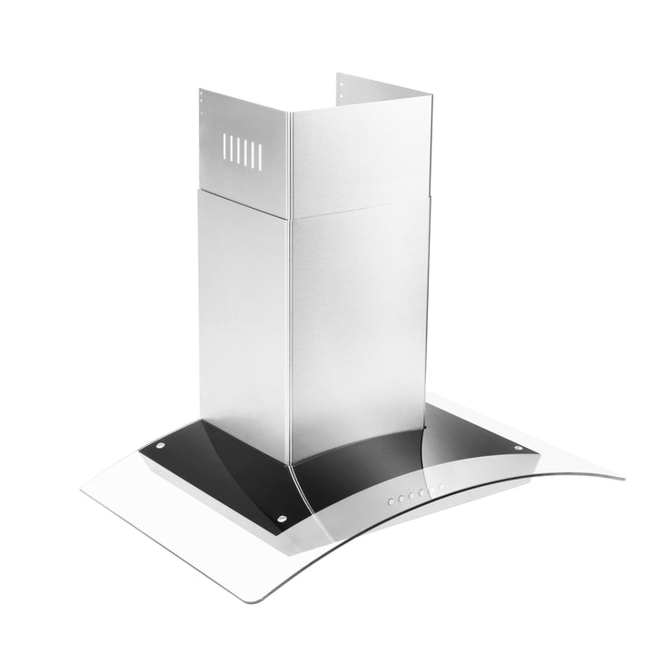 ZLINE KITCHEN AND BATH ALP70WL30 ZLINE Alpine Series Ducted Wall Mount Range Hood in Stainless Steel Size: 30 Inch