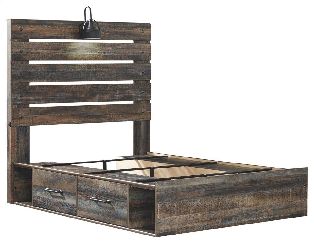 ASHLEY FURNITURE B211B12 Drystan Full Panel Bed With 4 Storage Drawers