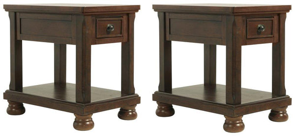 ASHLEY FURNITURE PKG008503 2 End Tables