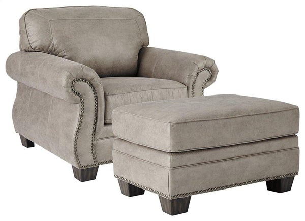 ASHLEY FURNITURE 48701U2 Olsberg Chair and Ottoman