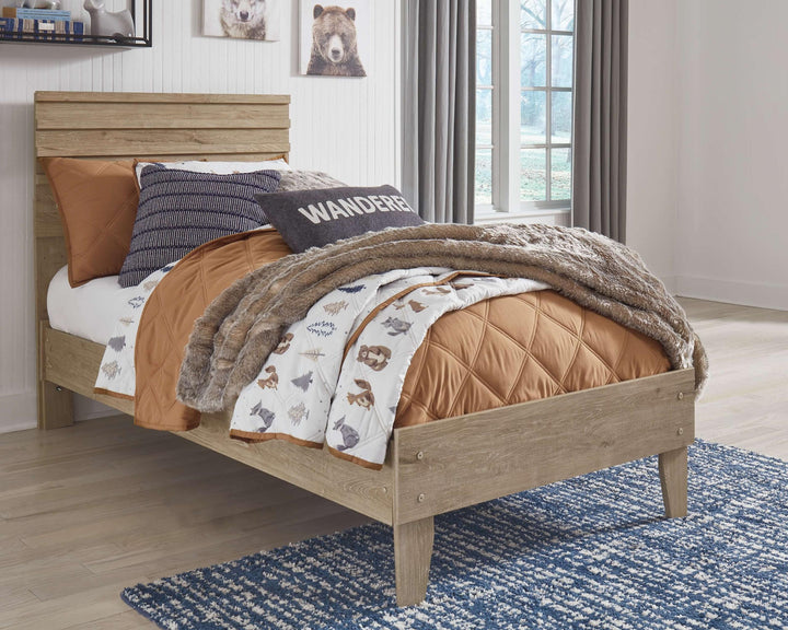 ASHLEY FURNITURE EB2270B5 Oliah Twin Panel Platform Bed