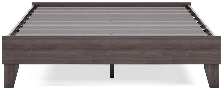 ASHLEY FURNITURE PKG008858 Queen Platform Bed With Dresser
