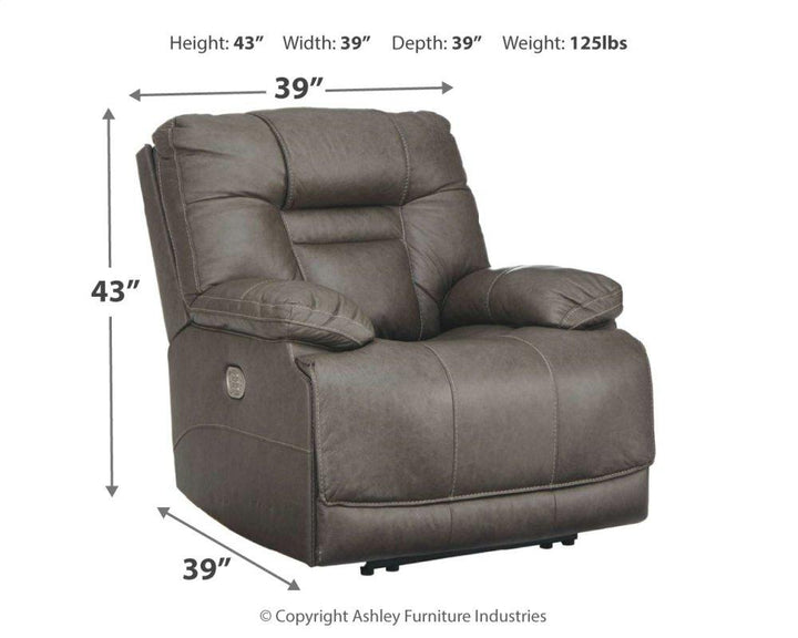 ASHLEY FURNITURE PKG008012 Sofa, Loveseat and Recliner