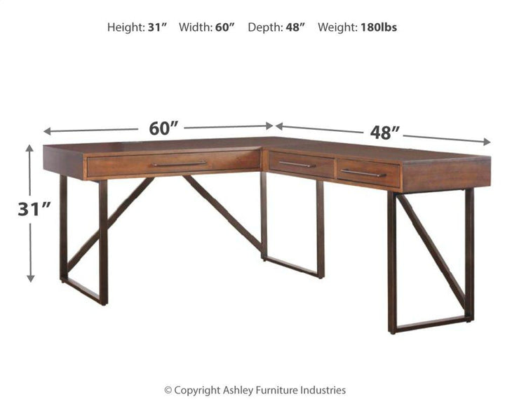 ASHLEY FURNITURE H633H2 Starmore 2-piece Home Office Desk