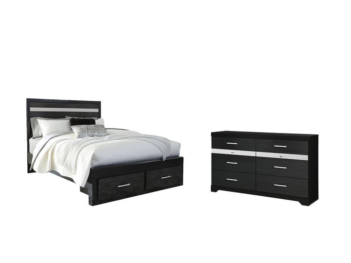 ASHLEY FURNITURE PKG007660 Queen Poster Bed With Dresser
