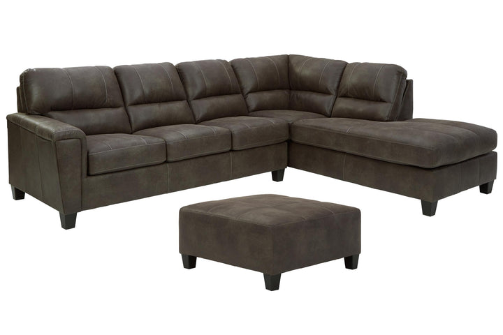 ASHLEY FURNITURE PKG007395 2-piece Sectional With Ottoman